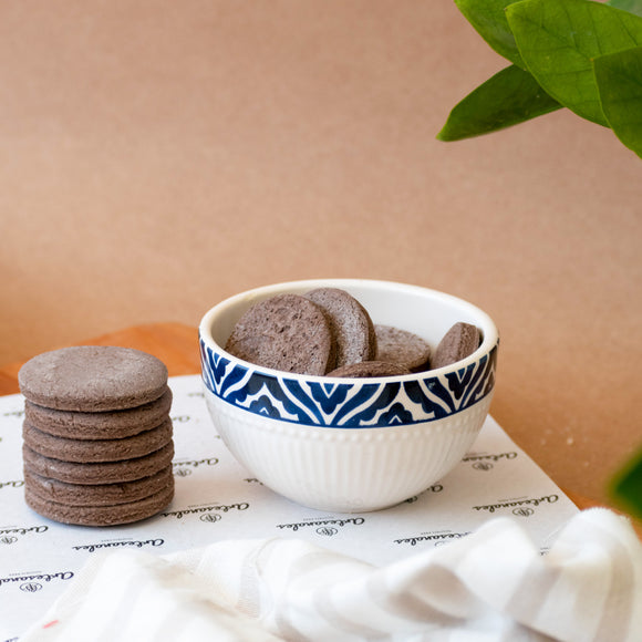 Galletitas de chocolate sin lácteos.